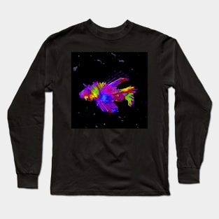 Abstract Lion Fish Long Sleeve T-Shirt